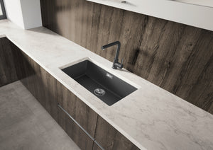 Blanco Silgranit Subline 700-U Single Sink | Volcano Grey