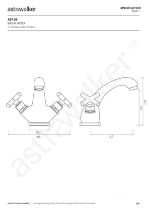 Astra Walker Icon + Basin Mixer