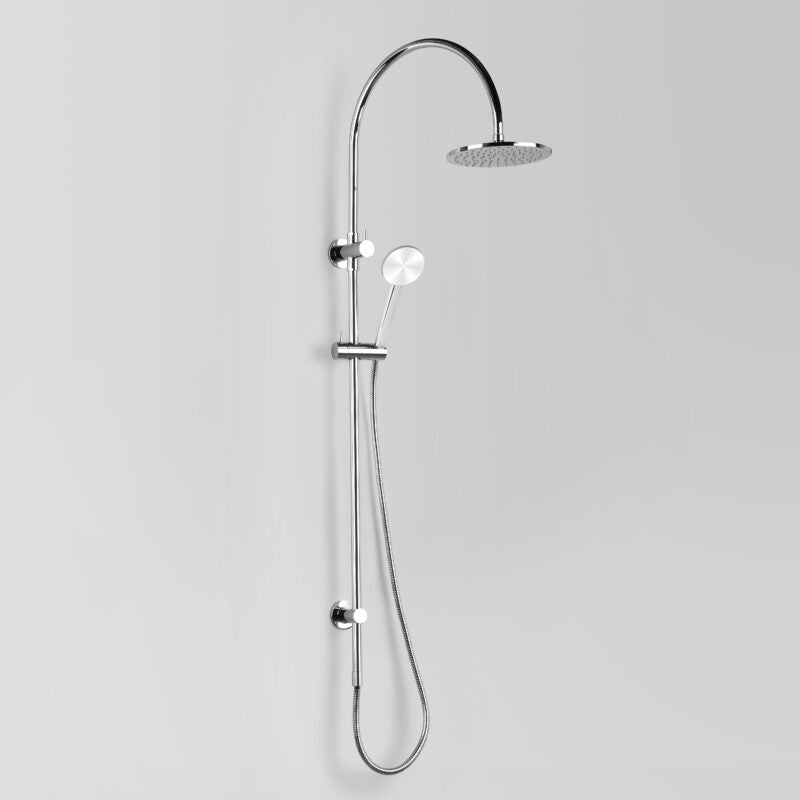 Astra Walker Icon Exposed Shower Set with Diverter & Circular Single Function Hand Shower