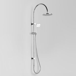 Astra Walker Icon Exposed Shower Set with Diverter & Circular Single Function Hand Shower