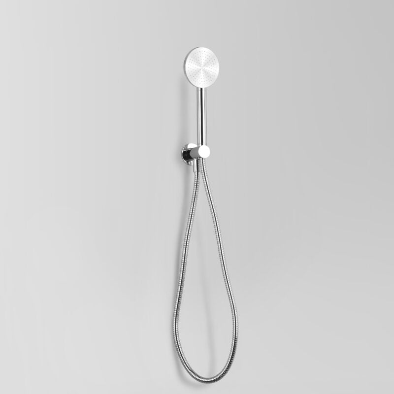 Astra Walker Icon Circular Single Function Hand Shower with Integrated Holder