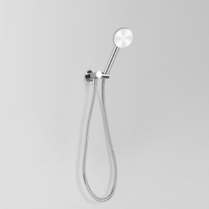 Astra Walker Icon Circular Single Function Hand Shower with Integrated Swivel Holder