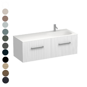 Lima Spio 1200 2 Drawer Vanity Right Basin