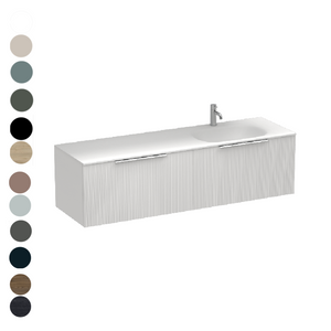 Ava Spio 1500 2 Drawer Vanity Right Basin