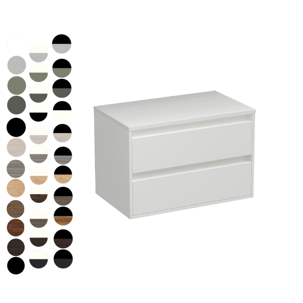 Prava Opaco 750 2 Drawer Vanity