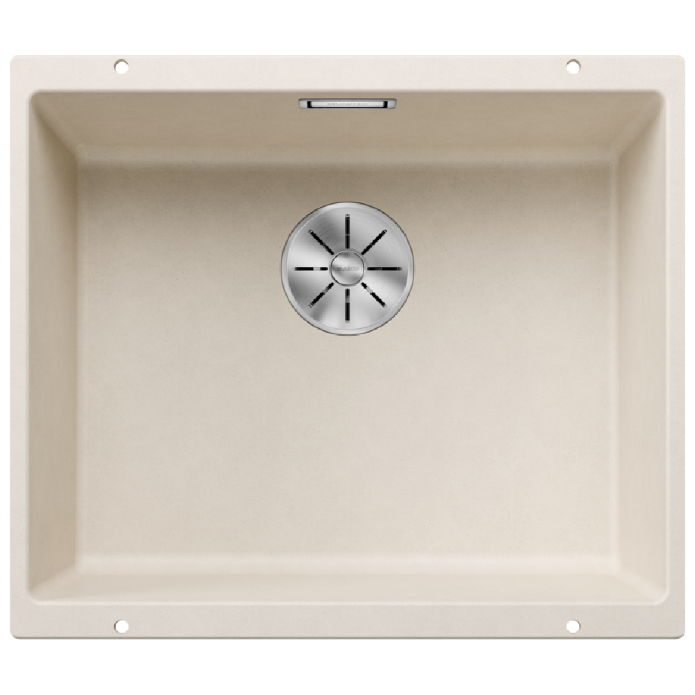 Blanco Silgranit Subline 500-U Single Sink | Soft White