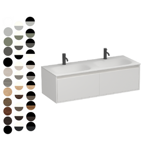 Prava Spio 1200 2 Drawer Vanity Double Basin