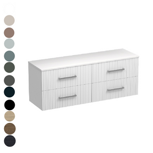 Lima Opaco 1500 4 Drawer Vanity