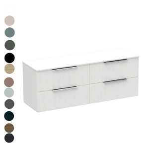 Ava Opaco 1500 4 Drawer Vanity