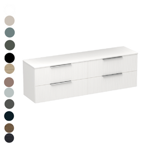 Ava Opaco 1800 4 Drawer Vanity