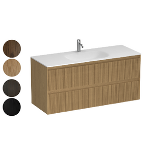 Strata Spio 1200 4 Drawer Vanity Centre Basin