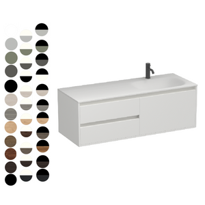 Prava Spio 1200 3 Drawer Right Vanity