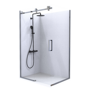 Crest Summit Acrylic Shower | Exposed Sliding Door