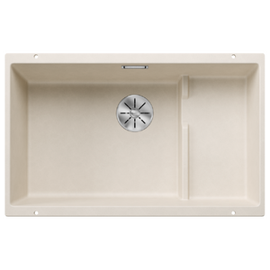 Blanco Silgranit Subline 700-U Level Single Sink | Soft White