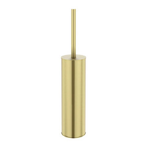 Meir Round Toilet Brush & Holder | Tiger Bronze