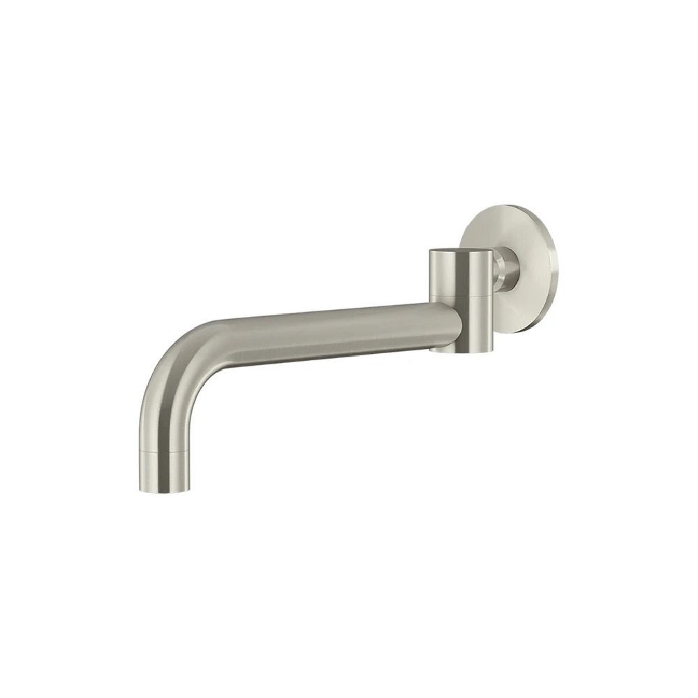 Meir Round Swivel Wall Spout | Brushed Nickel