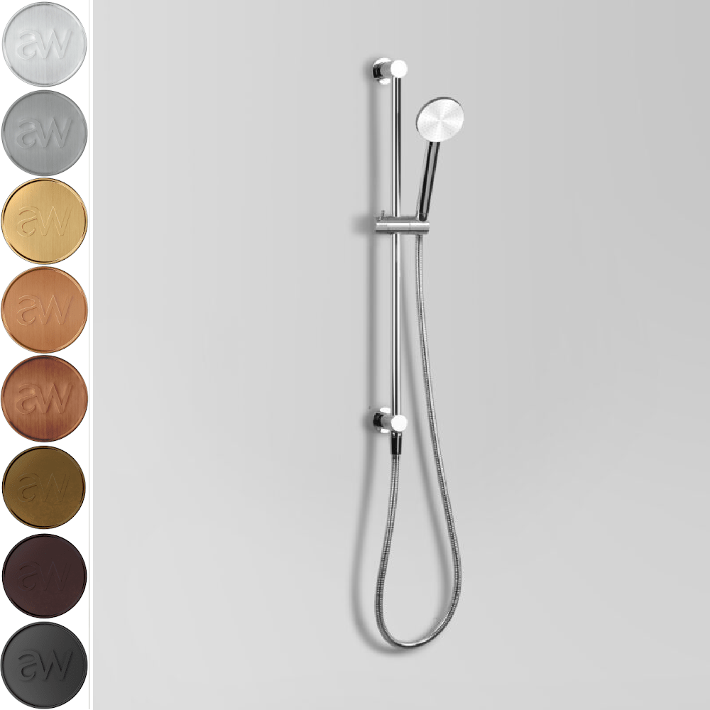 Astra Walker Icon Circular Single Function Integrated Slide Shower