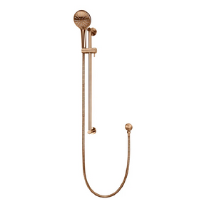 Meir Round 3 Function Slide Shower | Lustre Bronze