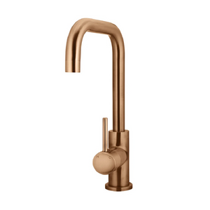 Meir Round Traditional Kitchen Mixer | Lustre Bronze