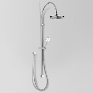 Astra Walker Icon + Exposed Shower Set with Circular Single Function Hand Shower