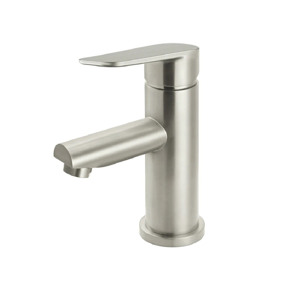 Meir Round Paddle Basin Mixer | Brushed Nickel