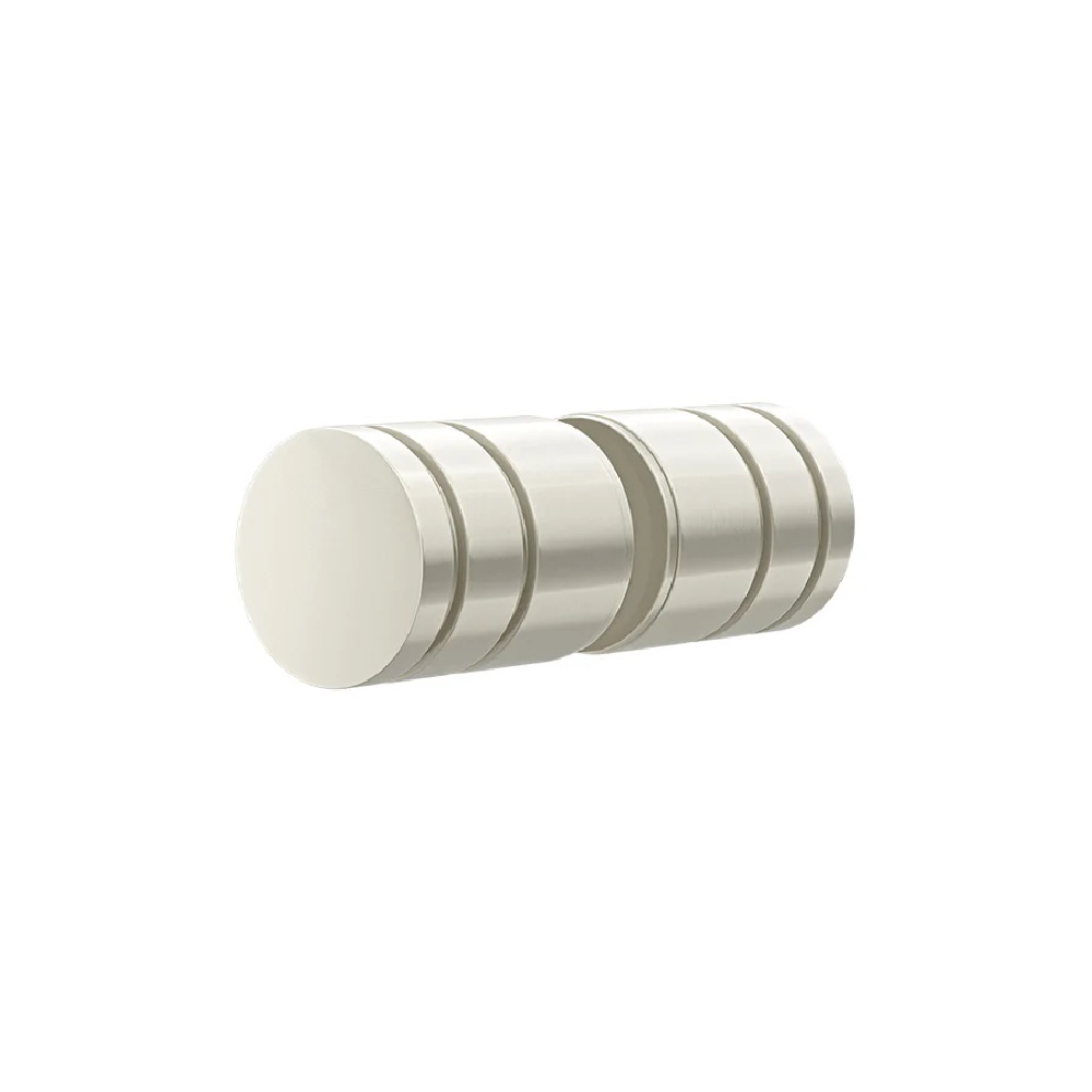 Meir Shower Door Round Handle | Brushed Nickel