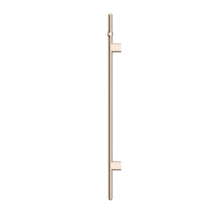 Meir Heated Vertical Towel Rail | Champagne