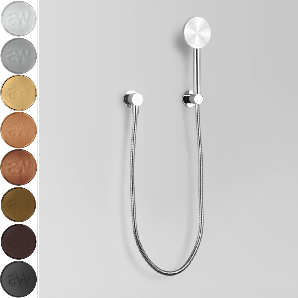 Astra Walker Icon Circular Single Function Hand Shower with Holder