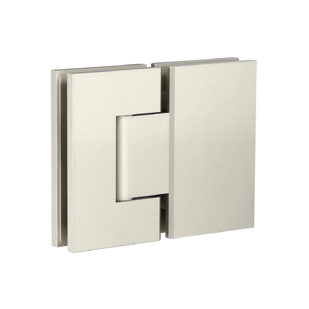 Meir Glass To Glass Shower Door Hinge | Brushed Nickel