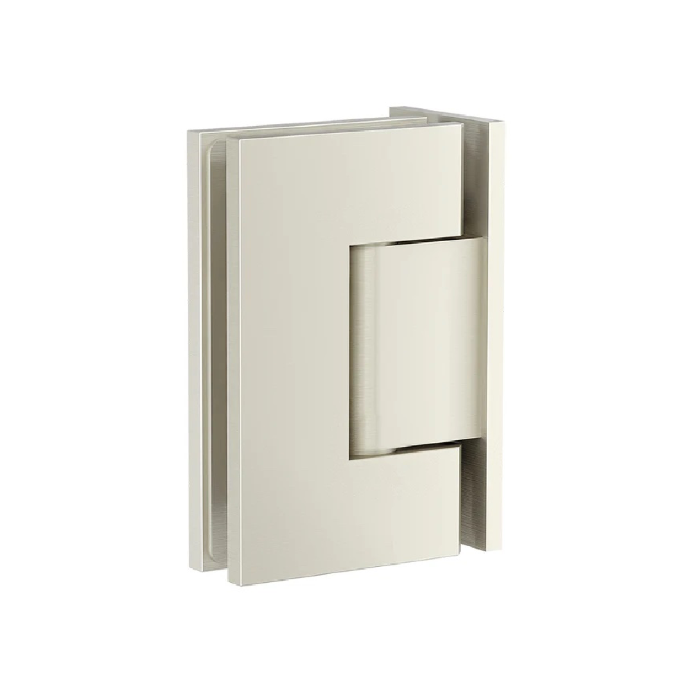 Meir Glass To Wall Shower Door Hinge | Brushed Nickel