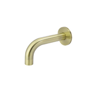 Meir Round Curved Spout 130mm | Tiger Bronze