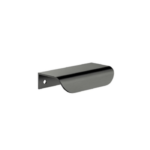 Meir Öppen Edge Pull Cabinet Handle 75mm | Shadow Gunmetal