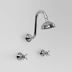 Astra Walker Olde English Shower Set with 100mm Rose