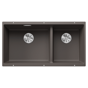 Blanco Silgranit Subline 480/320-U Double Sink | Volcano Grey