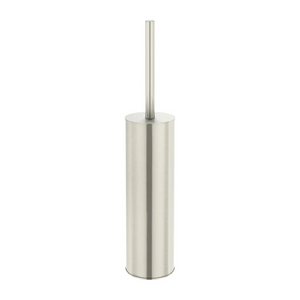 Meir Round Toilet Brush & Holder | Brushed Nickel