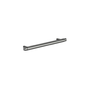 Meir Öppen Linear Knurled Round Pull Cabinet Handle 200mm | Shadow Gunmetal