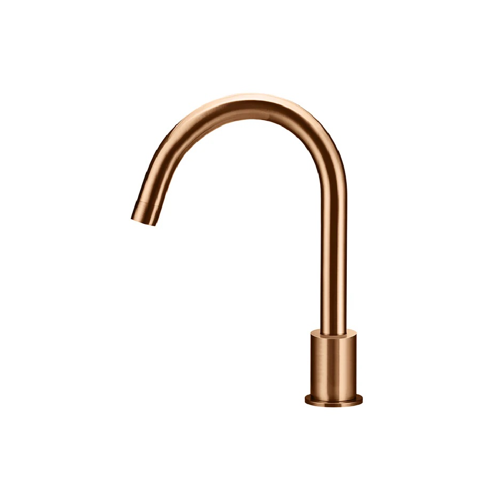 Meir Round Hob Mounted Swivel Spout | Lustre Bronze