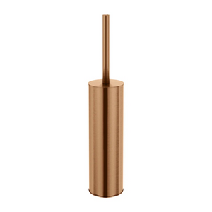 Meir Round Toilet Brush & Holder | Lustre Bronze