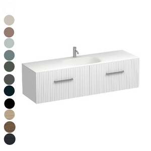 Lima Spio 1500 2 Drawer Vanity Centre Basin