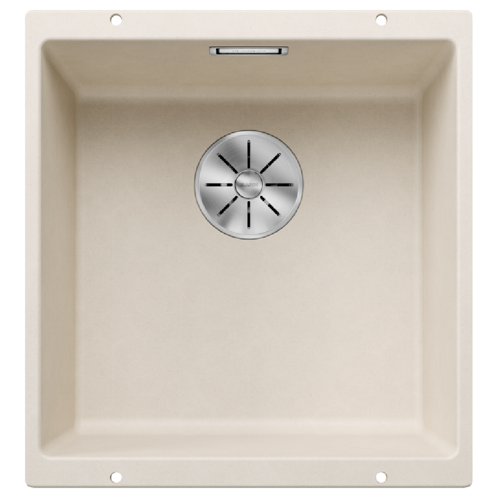 Blanco Silgranit Subline 400-U Single Sink | Soft White