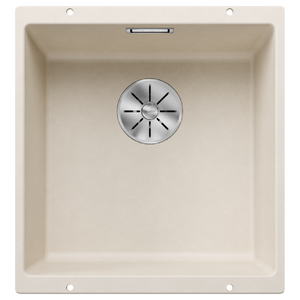 Blanco Silgranit Subline 400-U Single Sink | Soft White