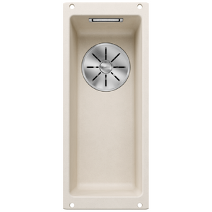 Blanco Silgranit Subline 160-U Single Sink | Soft White