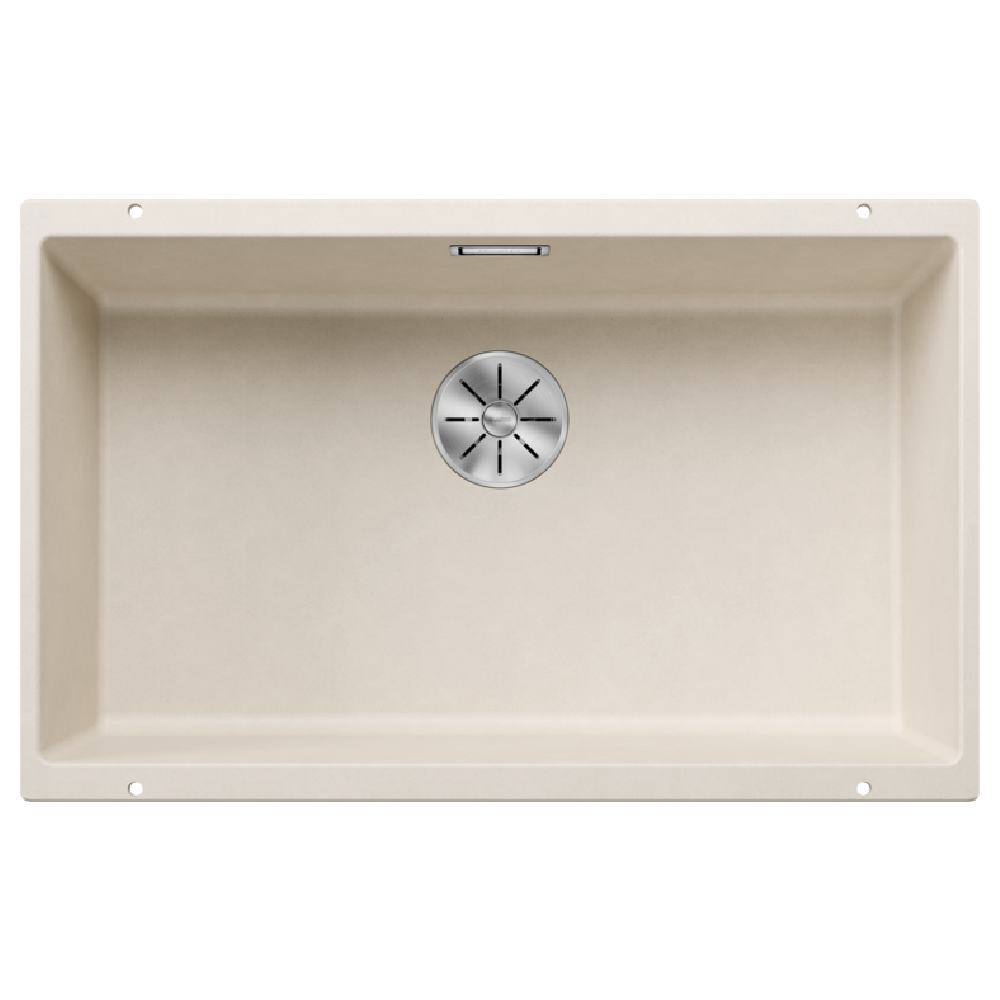 Blanco Silgranit Subline 700-U Single Sink | Soft White