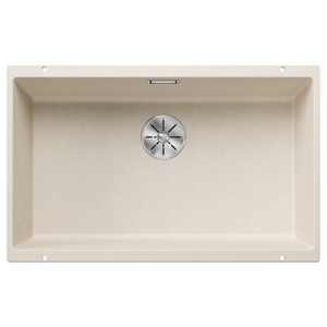 Blanco Silgranit Subline 700-U Single Sink | Soft White