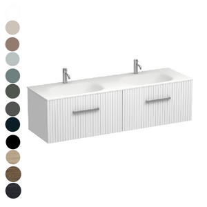 Lima Spio 1500 2 Drawer Vanity Double Basin