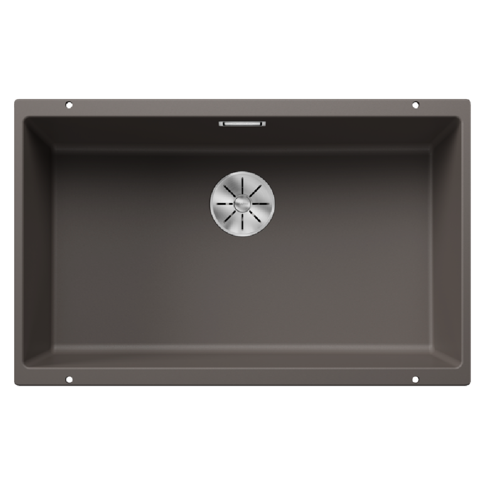 Blanco Silgranit Subline 700-U Single Sink | Volcano Grey