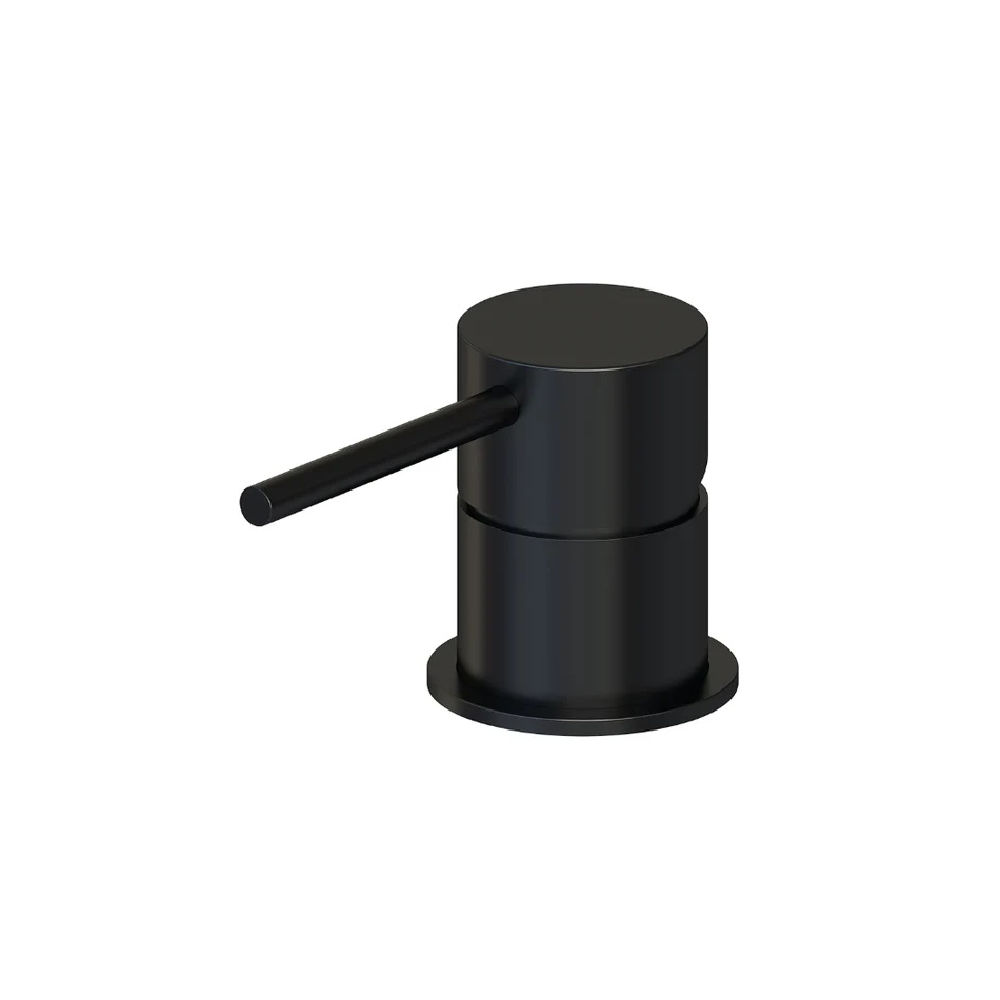 Meir Round Deck Mounted Mixer | Matte Black