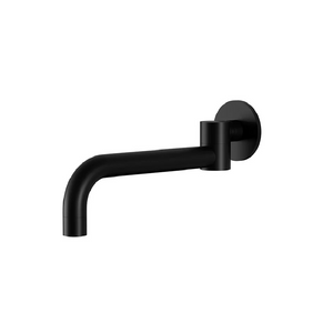 Meir Round Swivel Wall Spout | Matte Black