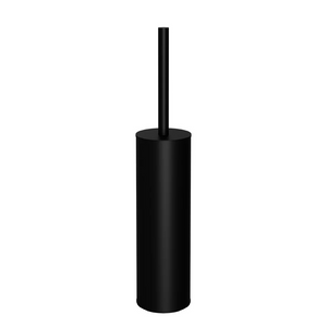 Meir Round Toilet Brush & Holder | Matte Black