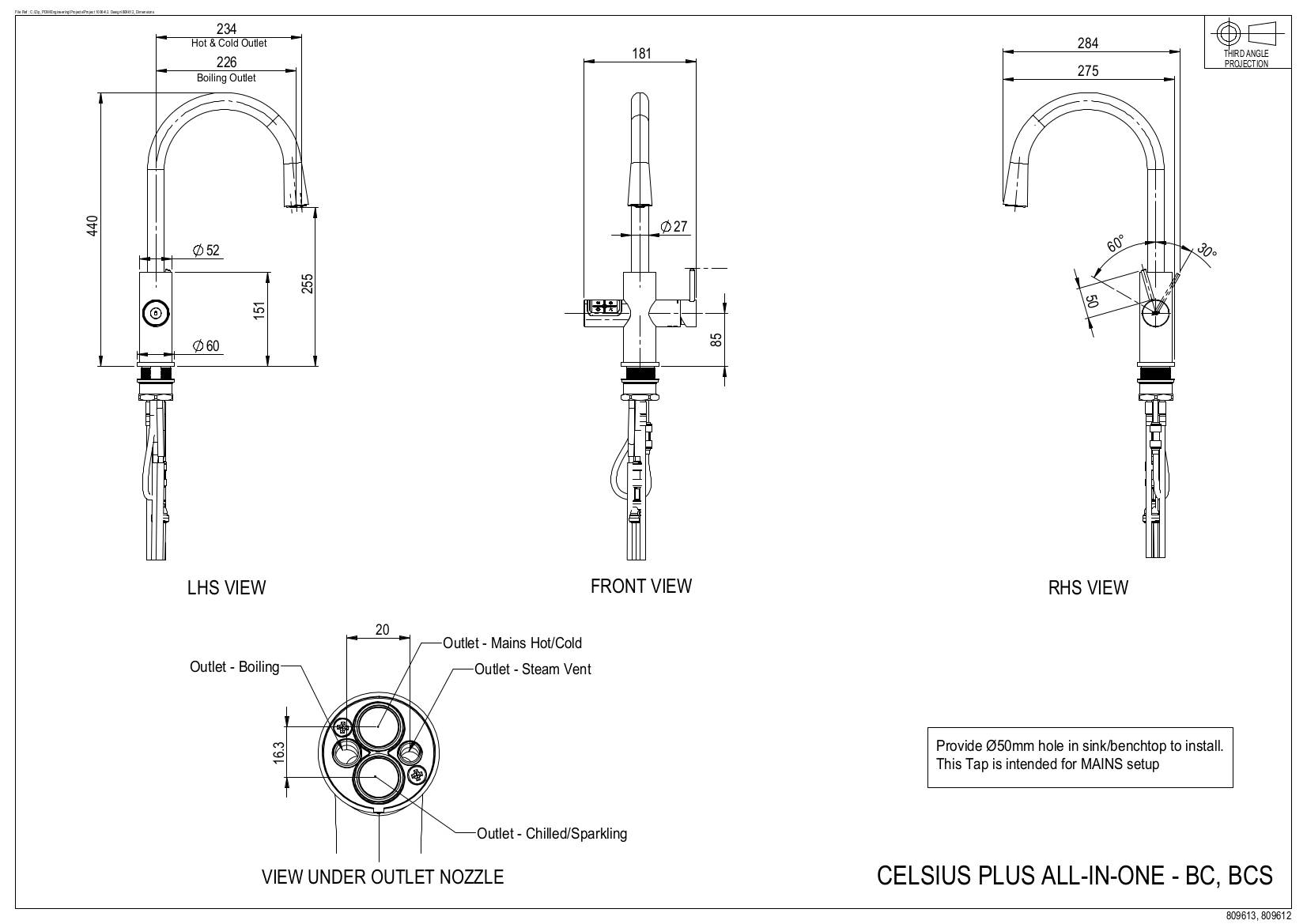 Zenith HydroTap G5 Celsius All In One